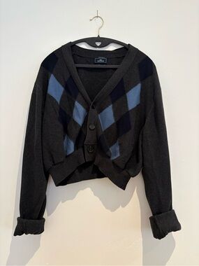 Vintage Dockers Slim Fit Dark Gray Sweater